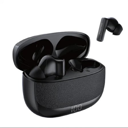 Fulltech FB32 TWS 4 Mikrofonlu Bluetooth Kulaklık ANC ENC Gürültü Engelleme Deri Dokulu Şarj Kutulu