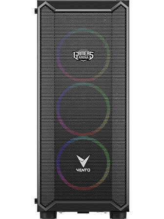 VENTO VG16AL MESH FSP 650W 80+ HYPER PRO 4x120MM RGB FAN E-ATX GAMING KASA