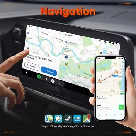 Yeni Nesil USB 4in1 Kablosuz CarPlay & Android Auto Smart Box