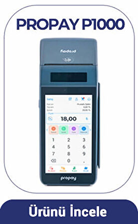 Propay P1000 Yazar Kasa Pos 