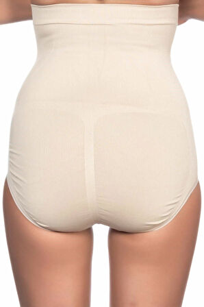 Kadın Ten Rengi 2008 Dikişsiz Slip Korse