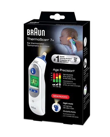 Braun IRT 6525 Thermoscan Ateş Ölçer 