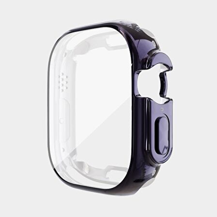 Gpack Apple Watch Ultra 2 Kordon Önü Kapalı Renkli Silikon