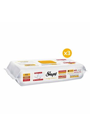 Sleepy Easy Clean Arap Sabunu Katkılı Mopa Uyumlu Yer Temizlik Havlusu 3x50 (150 YAPRAK)