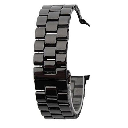 Gpack Apple Watch SE 2 2023 44mm Kordon Parlak Seramik Kaplama Metal ZR