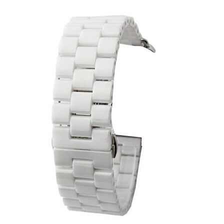 Gpack Apple Watch SE 2 2023 40mm Kordon Parlak Seramik Kaplama Metal ZR