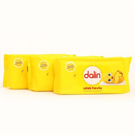 Dalin Klasik Bebek Islak Mendil 3x56 Adet