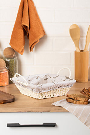 Porsima 2093 Bambu Kapaklı Vakumlu Borosilikat Cam 2li Yağdanlık Yağlık Sirkelik Seti 700ml	