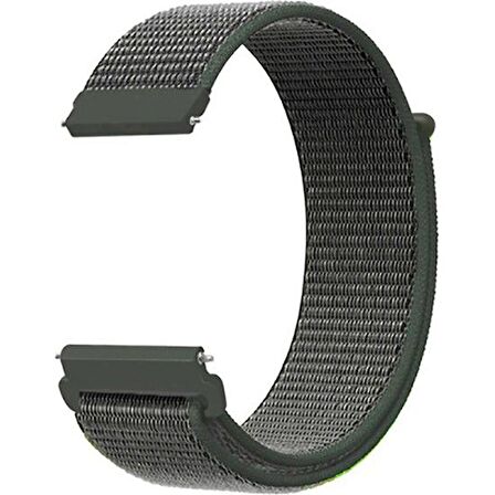 Gpack Garmin Venu 3 Kordon CırtCırt Kumaş Ayarlanabilir