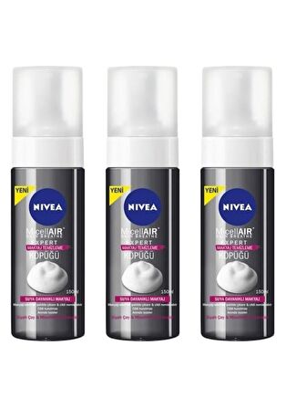 Nivea Micellair Expert Makyaj Temizleme Köpüğü 3 x 150 ML