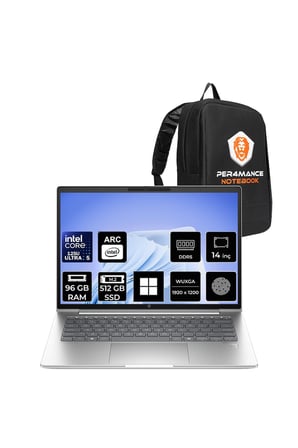 Elitebook 840 G11 Ultra 5 125H 96GB 512GB SSD 14" WUXGA W11P Dizüstü Bilgisayar & PER4 Çanta