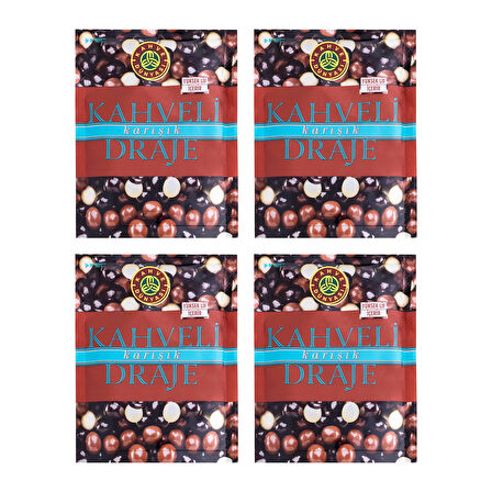 Kahve Dünyası Kahveli Sütlü Draje 60 gr x 4 Adet