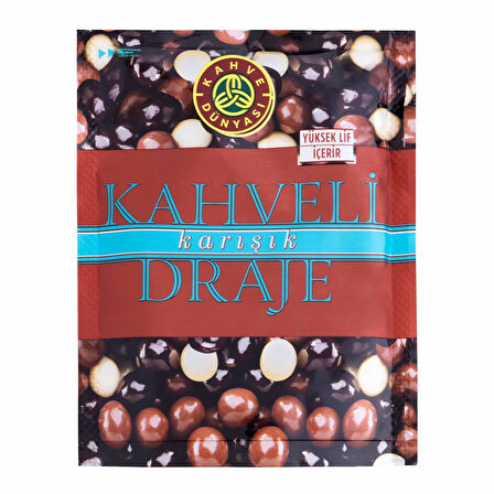 Kahve Dünyası Kahveli Sütlü Draje 60 gr x 4 Adet