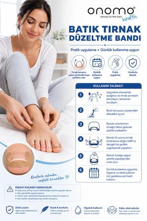 Health Batık Tırnak Bandı 20 Adet