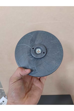 17 cm Endüstriyel Halı Yıkama Fırçası -Motorlu Tırpan Makinesi Başı Uyumlu Aparatı 1 Adet