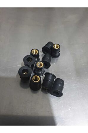 M6 Motosiklet Ön Cam Somunu 6mm 25 Adet