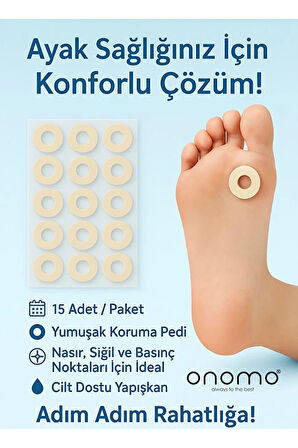 Health Ayak Nasır Pedi Nasır Yastığı 15 Adet