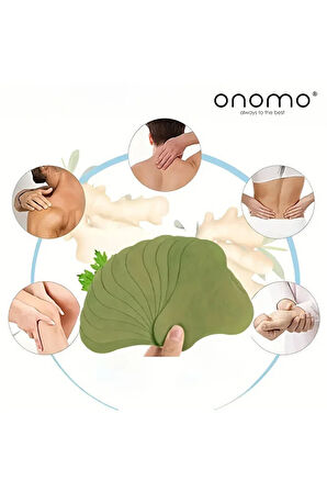 Health Sırt, Omuz, Bel, Boyun, Fıtık Için Bitkisel Isıtmalı Fizik Tedavi Yakı Bandı 10 Adet