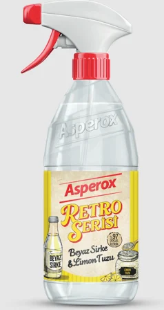 Asperox Retro Serisi Beyaz Sirke& Limon Tuzu 1000 Ml