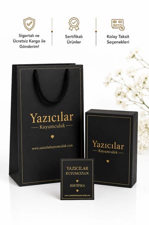 14 Ayar Aşkın Işığı Altın Yüzük