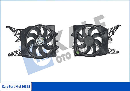 KALE 356355-FAN MOTORU KOMPLE 1.3 CDTI CORSA D 07 > 1341399/