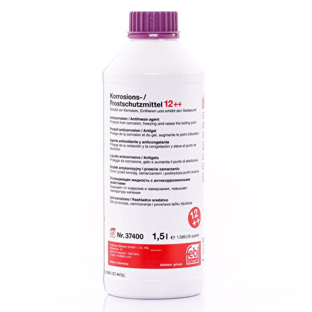 FEBI 37400-VW ONAYLI ANTİFRİZ G12+ G13 EFLATUN 1.5 LT-//1666