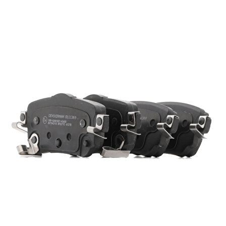 MANDO MBF015290-ARKA FREN BALATASI (ELEK. EL FRENLİ) RENAULT KOLEOS II > 440603981R///-2415