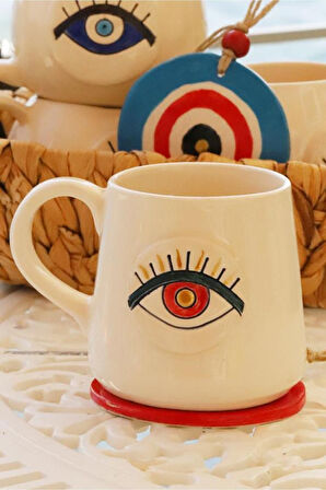 Qurem El Yapımı Handmade Kupa 350 ml