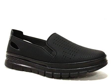 Wanetti Siyah 4 Nokta Comfort Anatomik Ayakkabı