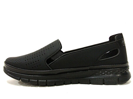 Wanetti Siyah 4 Nokta Comfort Anatomik Ayakkabı