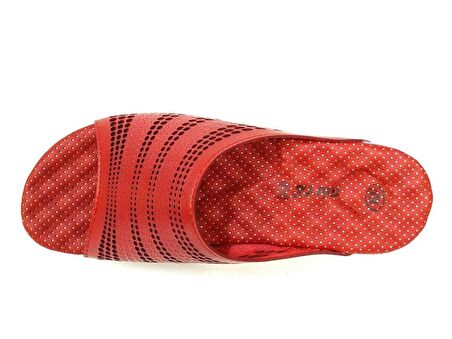 Muya Kırmızı Air Havalı Taban Anatomik Comfort Terlik