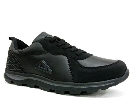 Tracker Siyah Bağcıklı Sneakers Spor Ayakkabı