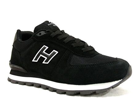 Hammer Jack Siyah Beyaz Sneakers Bağcıklı Spor Ayakkabı