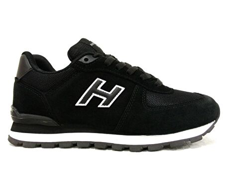 Hammer Jack Siyah Beyaz Sneakers Bağcıklı Spor Ayakkabı