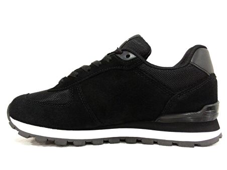 Hammer Jack Siyah Beyaz Sneakers Bağcıklı Spor Ayakkabı