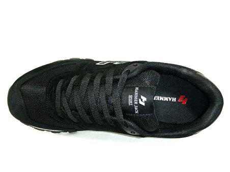 Hammer Jack Siyah Beyaz Sneakers Bağcıklı Spor Ayakkabı