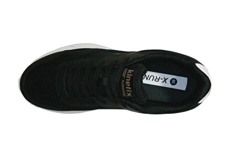 Kinetix Siyah Altın Sneakers Bağcıklı Spor Ayakkabı