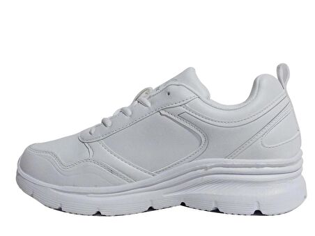 Kinetix Beyaz Sneakers Bağcıklı Spor Ayakkabı