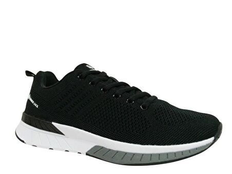 Hammer Jack Siyah Beyaz Bağcıklı Sneakers Spor Ayakkabı