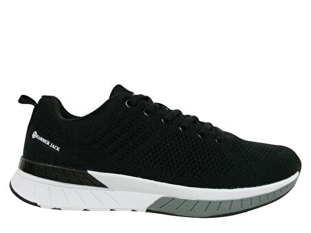 Hammer Jack Siyah Beyaz Bağcıklı Sneakers Spor Ayakkabı