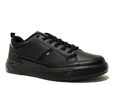Jump Siyah Bağcıklı Athletics Sneakers Spor Ayakkabı