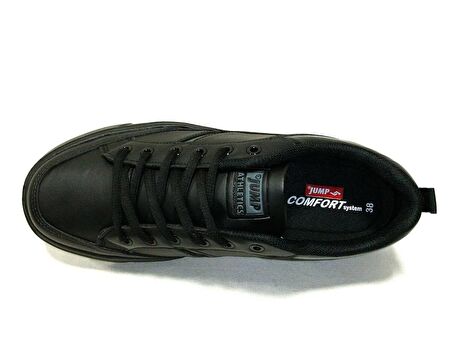 Jump Siyah Bağcıklı Athletics Sneakers Spor Ayakkabı