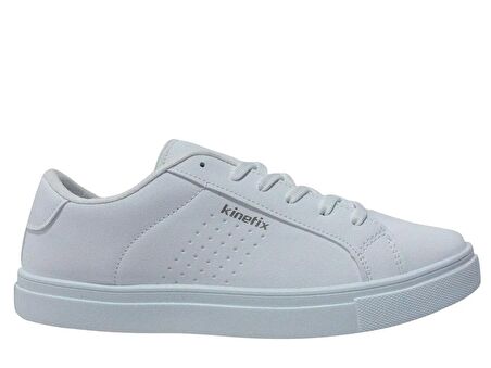 Kinetix Beyaz Altın Bağcıklı Sneakers Spor Ayakkabı