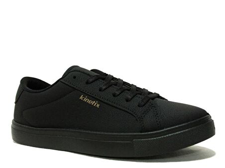 Kinetix Siyah Altın Bağcıklı Sneakers Spor Ayakkabı