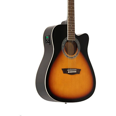 Washburn WA90CEVSB Elektro Akustik Gitar