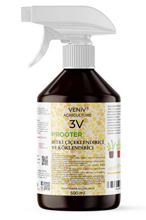 3v Prooter En Etkili Bitki Çiçeklendirici Ve Köklendirici- Konsantre 500 ml