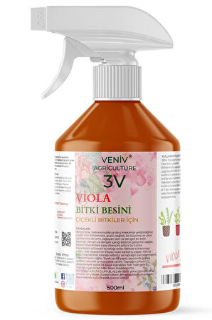 3v Viola Bitki Besini| En Etkili Çiçek Yaprak Kök Arttıran| Tüm Bitkilerin Besini| Konsantre