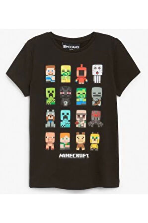 Neon Kids Erkek Çocuk Minecraft Tshirt