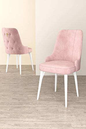 Rovena Mateo Beyaz 80x132 Açılabilir Suntalam Yemek Odası Takımı 4 Adet Sandalye+1 Bench