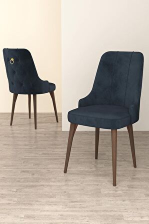 Rovena Mateo Meşe 80x132 Açılabilir Suntalam Yemek Odası Takımı 4 Adet Sandalye